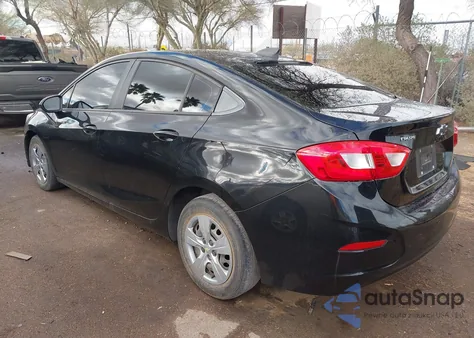 2017 Chevrolet Cruze Ls Auto из США, поврежденный, VIN 1G1BC5SM5H7206827